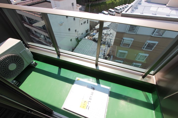 プラザ四天王 ベランダ