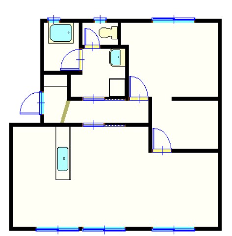 アールベロ 間取り図