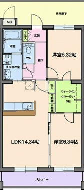 プロスペリティ 間取り図