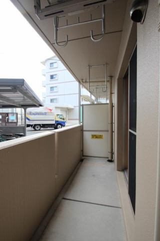 アモリールⅡ ベランダ