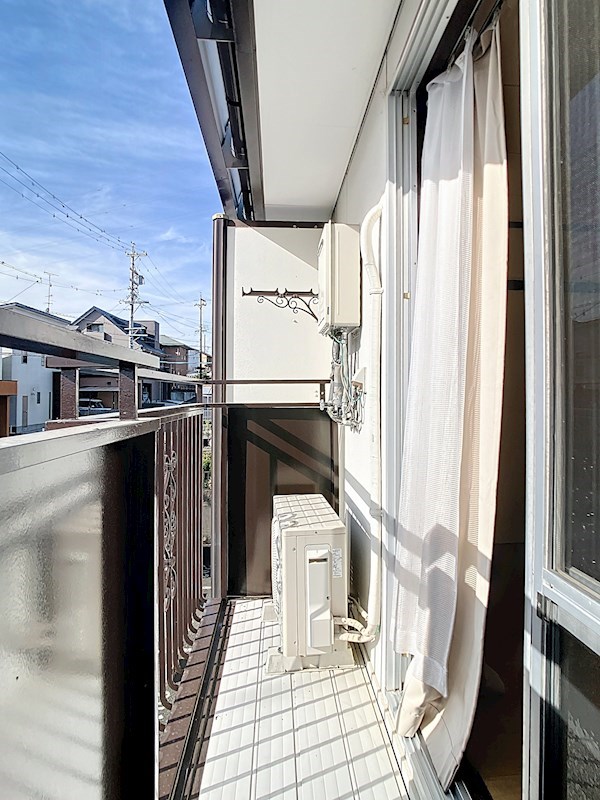 つつじヶ丘コーポ ベランダ