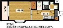 梅の里Ⅰ 間取り図