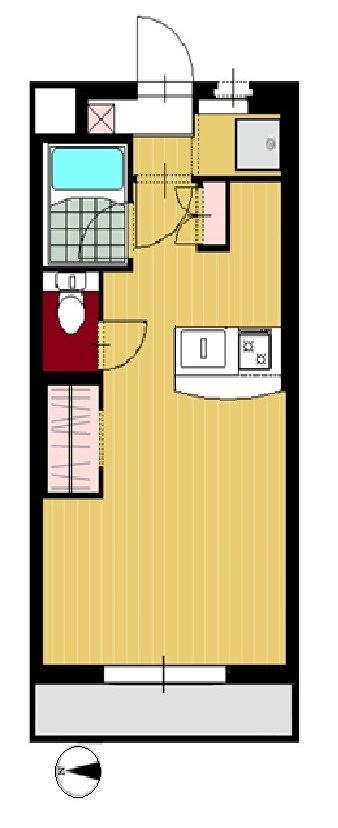 アビタ美吉Ⅱ 間取り図