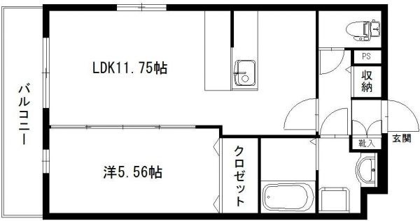 プランドールⅡ 間取り図