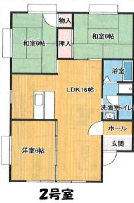 セジュール蜆塚 間取り図