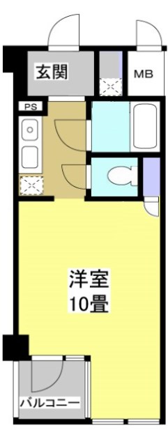 遠鉄ハイツ自校駅ビル 間取り