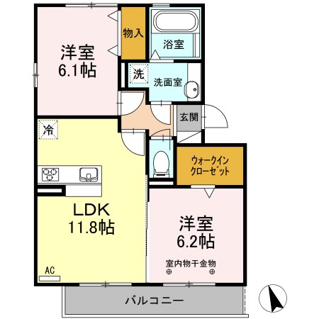 リベルタポルタ 間取り図