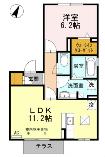 Ｆｒａｉｓ 間取り図