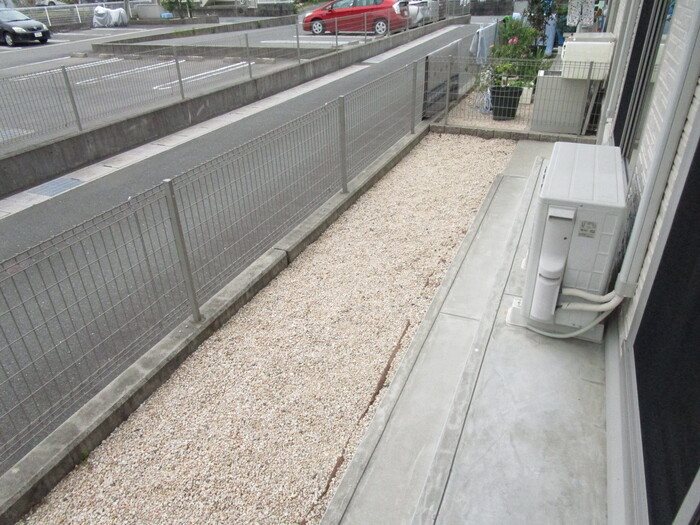 アラモードB ベランダ