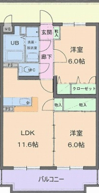 エヌケイガーデン 間取り図
