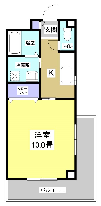 ウインブルドン 間取り図
