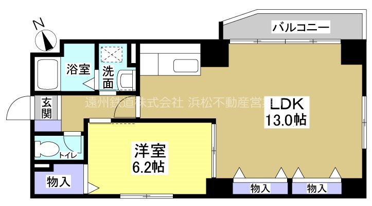 ソルトシティ浜松 間取り図