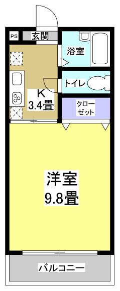 エスポワール 間取り図