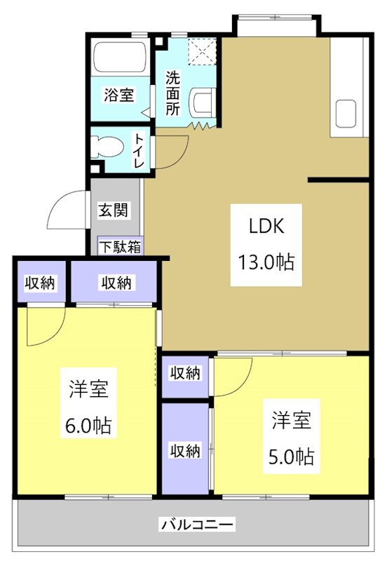 メゾンさくら 間取り図
