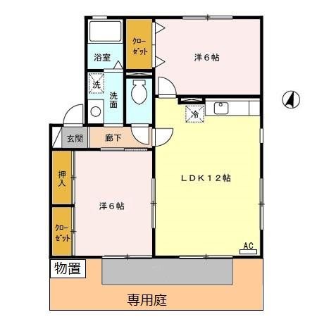 チェリーハウスⅡ 間取り図
