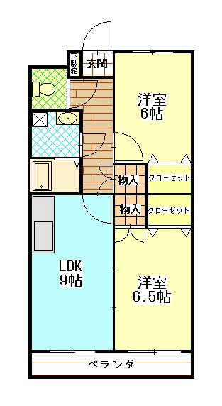 グロワール 間取り図