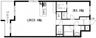 リーベンハイム・カガ 間取り図