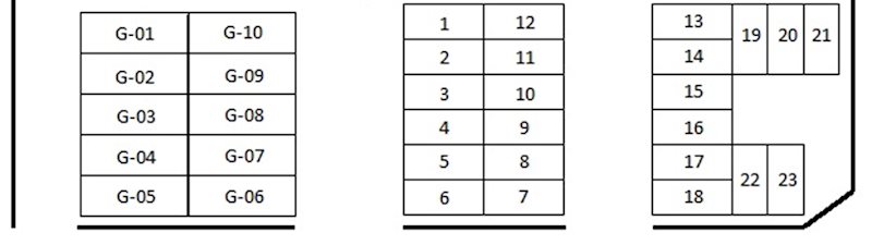 ビジネスパーク西浅田駐車場 G-06号室 間取り