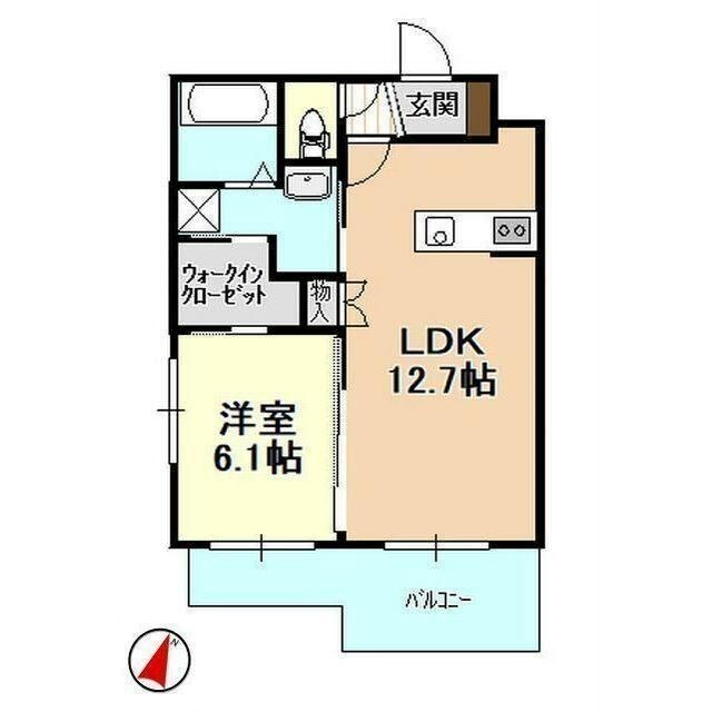 棒屋第11下池ハイツ 間取り
