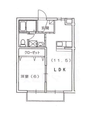 グリーンリーフ 間取り図