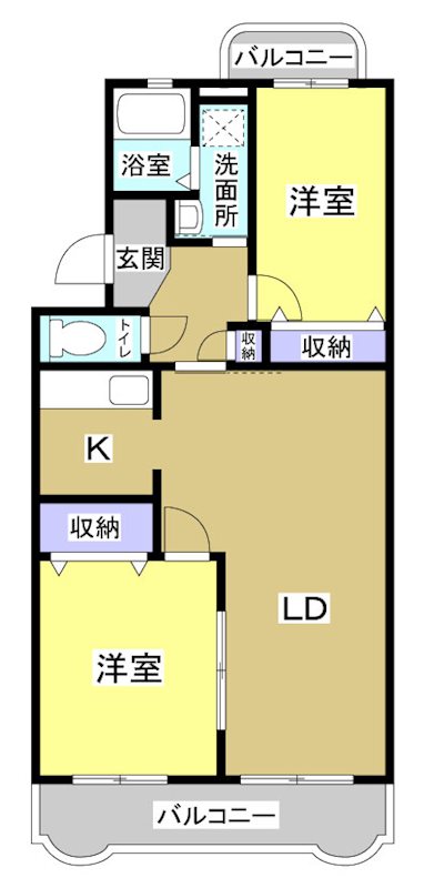 グリュック 間取り図