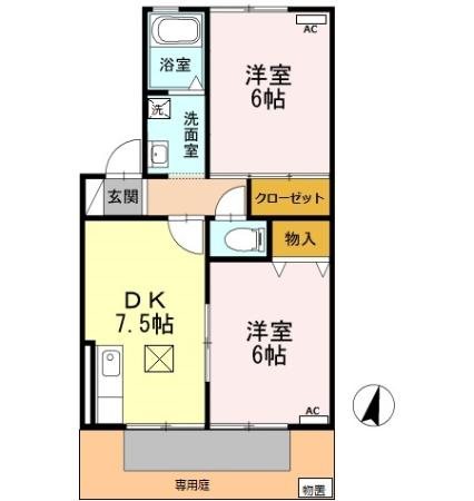 アストロハウスＡ 間取り