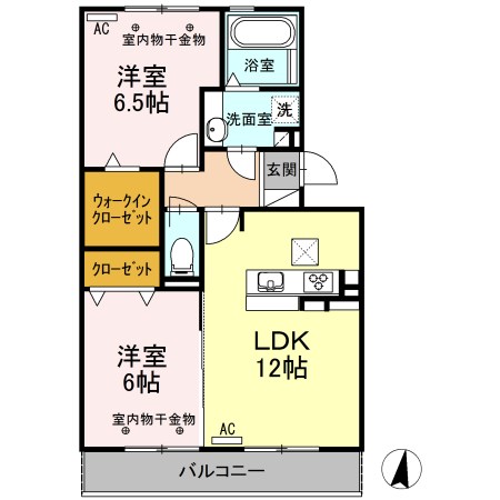 GRAND　WINS 間取り図