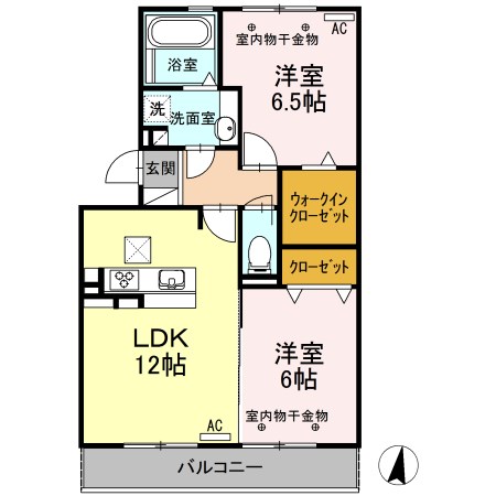 GRAND　WINS 間取り図