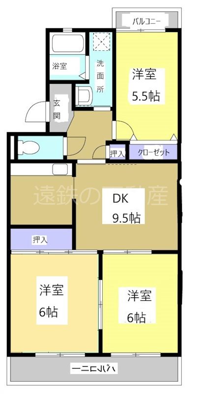 メゾン・ファミィーユ 間取り図