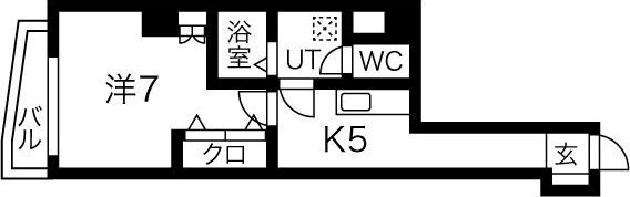ゴールドサークル尾張町 501号室 間取り