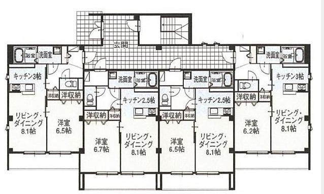 ビューノ市野  間取り