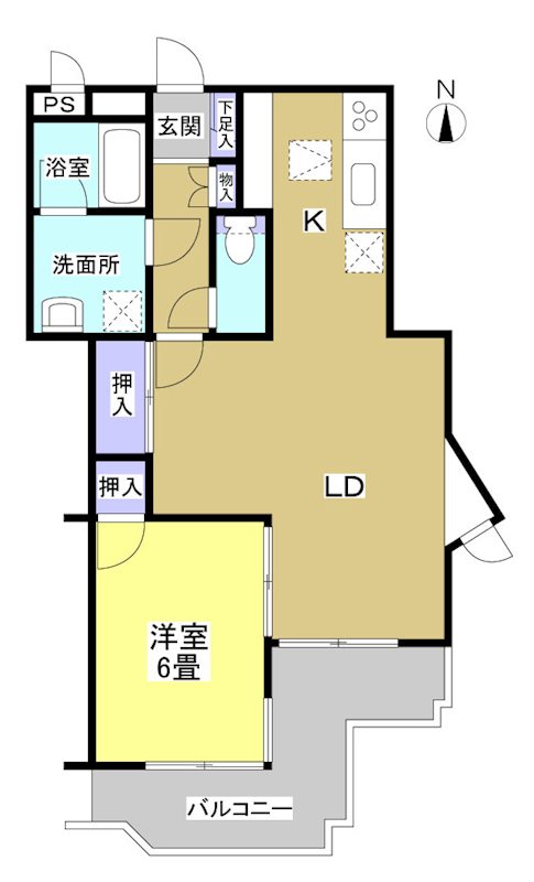 ミラクル西塚 間取り