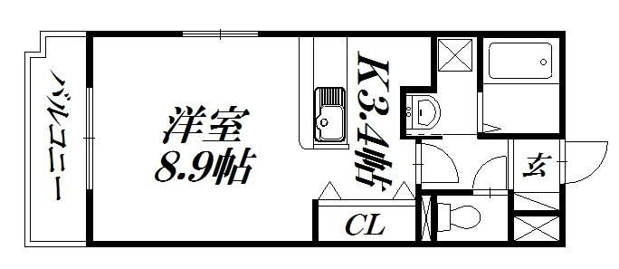 グランジャルダン 間取り図