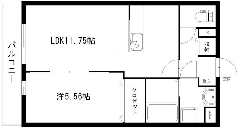 ハイトレイン 間取り図