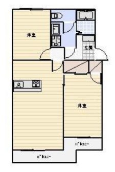 ローザンヌⅡ 間取り図