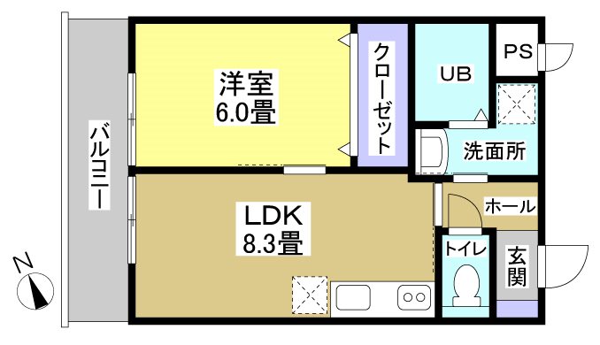 ソルトシティ浜松 間取り図