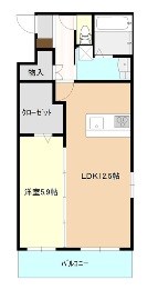 ラフィーネ　（於呂） 間取り図