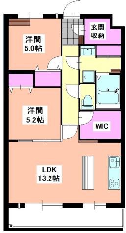 グランシャトーⅢ 間取り図