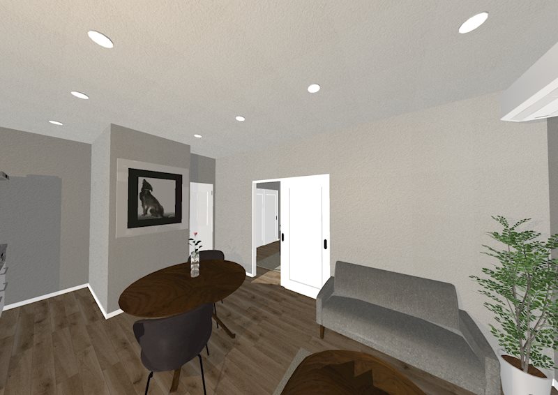 遠鉄ハイツ西ヶ崎Ｆ棟 リビング