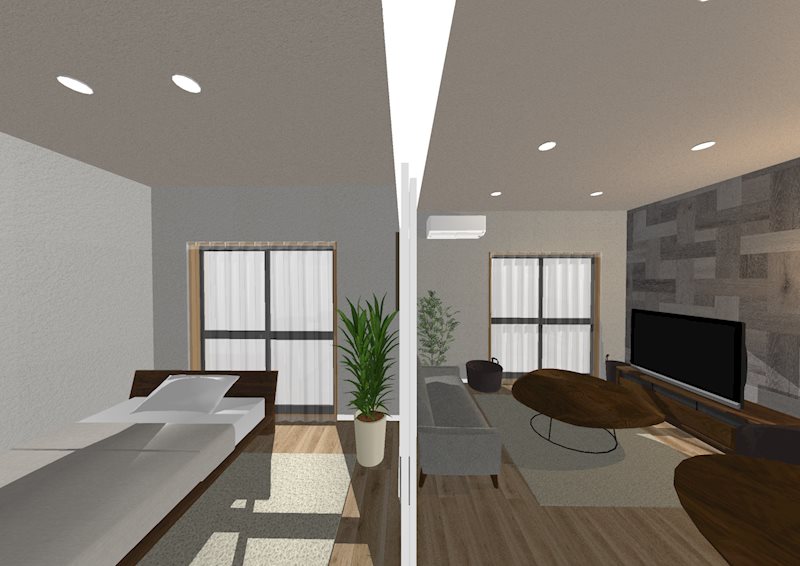 遠鉄ハイツ西ヶ崎Ｆ棟 ベッドルーム