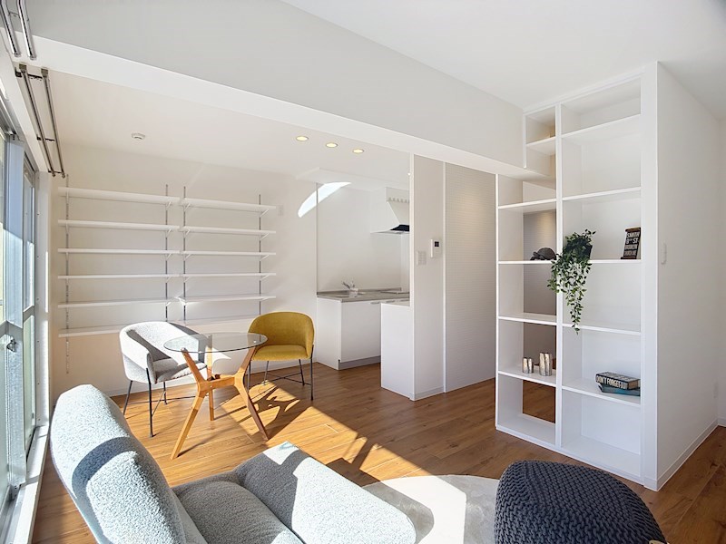 遠鉄ハイツ西ヶ崎Ｇ棟 リビング