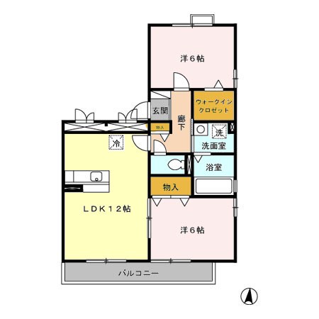 サンティール幸和 間取り図