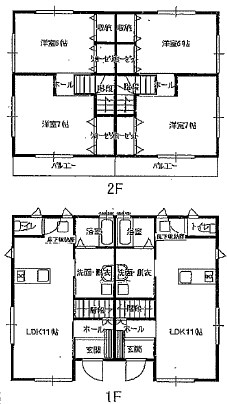 ブルーベリーⅢ 間取り図