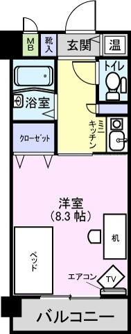 ブライティ助信 間取り図