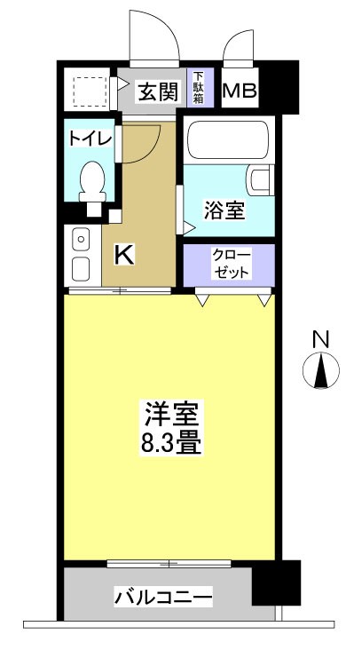 ブライティ助信 間取り図