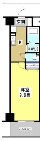 セントラルコート２１ 間取り図