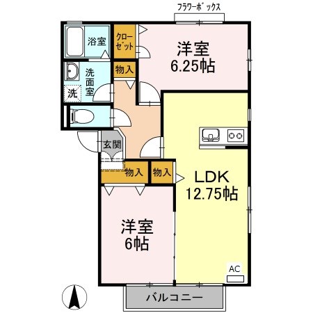 フォレスト 間取り図