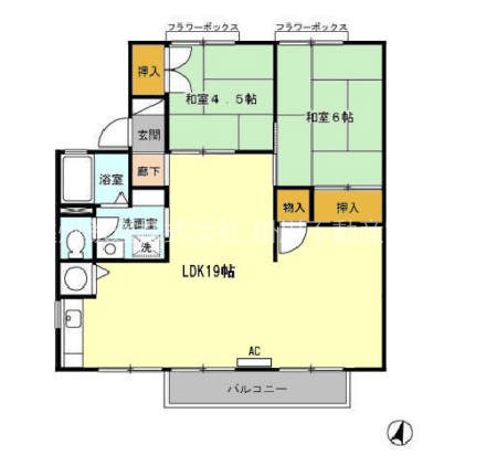 ＣＡＳＡＤＥ１２　Ａ 間取り図