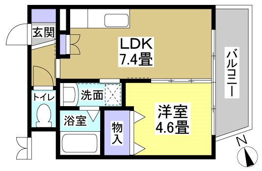 ソルトシティ浜松 間取り図