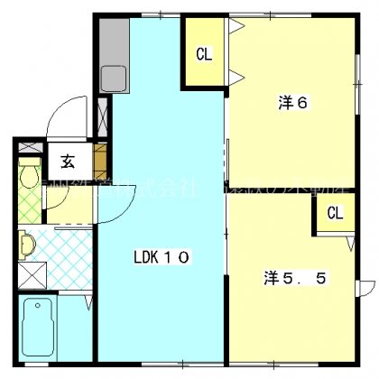 アヴァンセI 間取り図